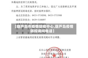 【葫芦岛市疫情防疫中心,葫芦岛疫情防控询问电话】