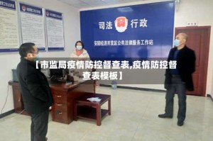【市监局疫情防控督查表,疫情防控督查表模板】