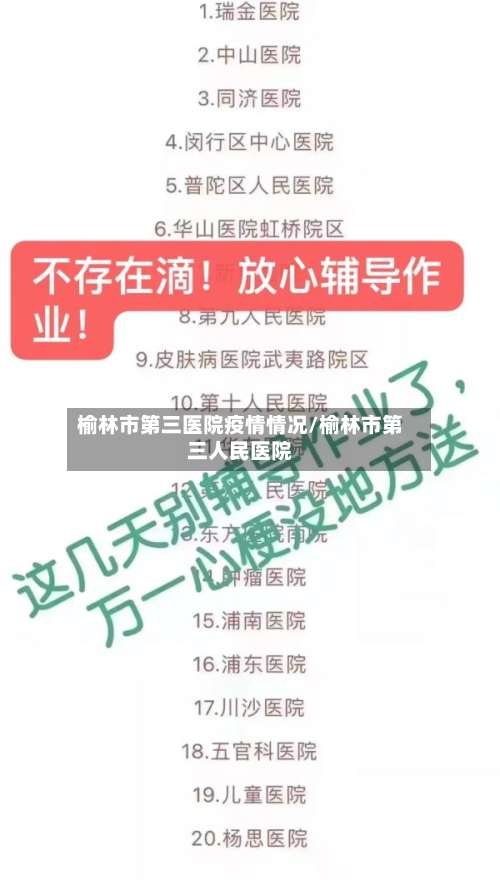 榆林市第三医院疫情情况/榆林市第三人民医院-第1张图片