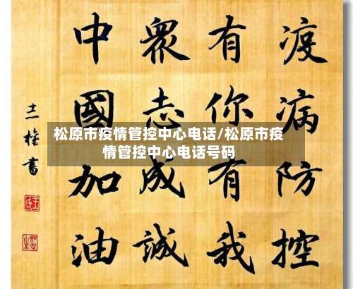 松原市疫情管控中心电话/松原市疫情管控中心电话号码-第1张图片