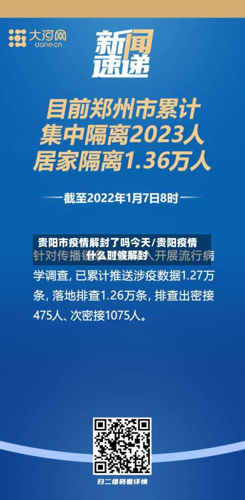 贵阳市疫情解封了吗今天/贵阳疫情什么时候解封-第1张图片